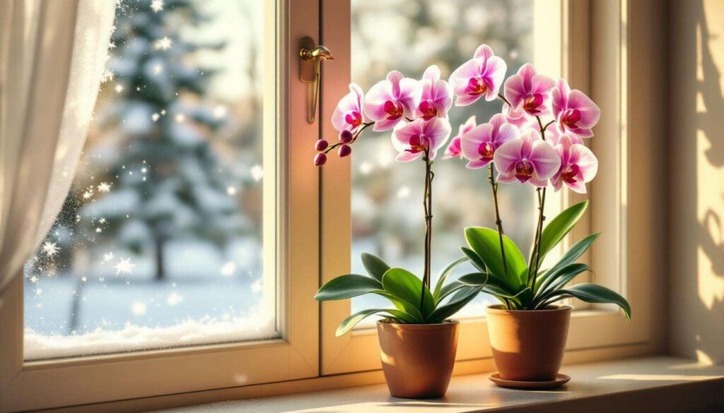 Deine Orchideen stehen am Fenster? Weshalb das momentan keine gute Idee ist
