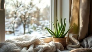 Steht deine Aloe Vera im Durchzug? Warum das im Winter fatal sein kann