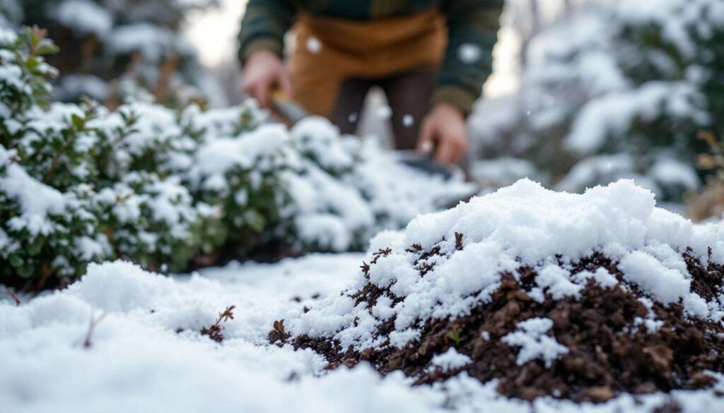 Warum erfahrene Gärtner im Februar Schnee auf ihre Beete schaufeln