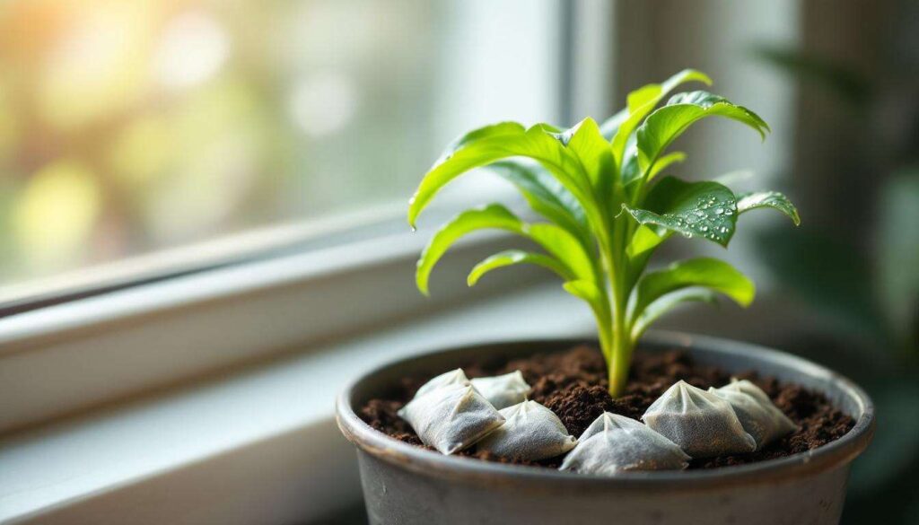 Der Teebeutel-Trick im Blumentopf: Warum er im Februar Wunder wirkt