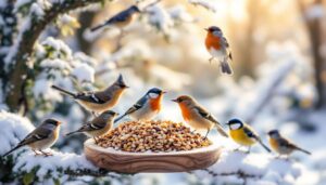 Vogelkundler warnt: Diesen Fehler machen die meisten beim Füttern im Winter