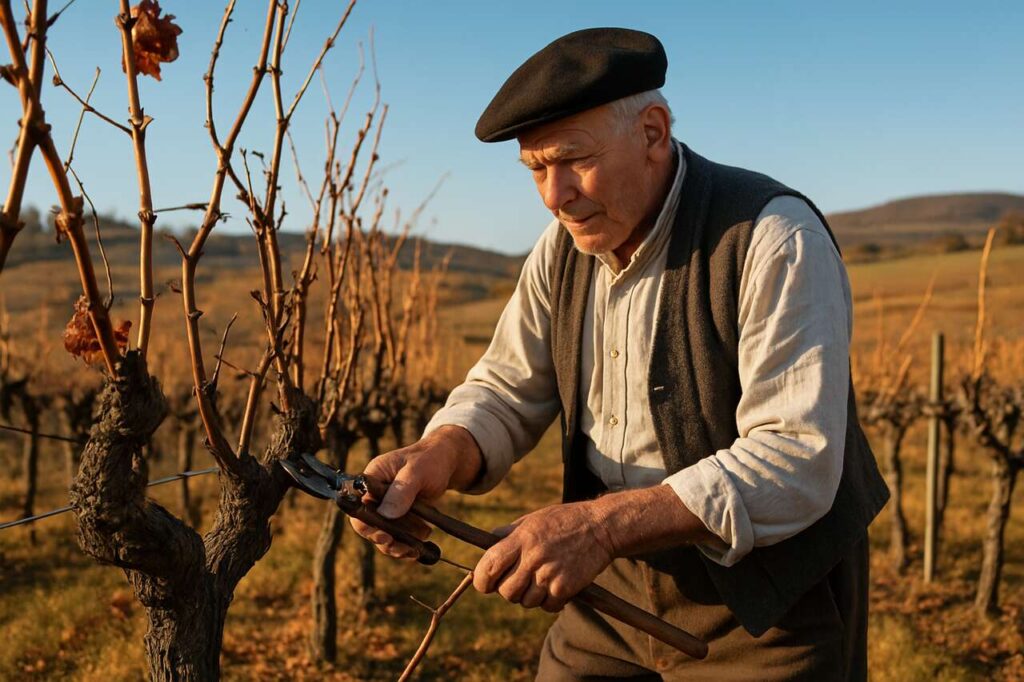 Weinreben schneiden ohne Fehler: Die alte Methode der Winzer