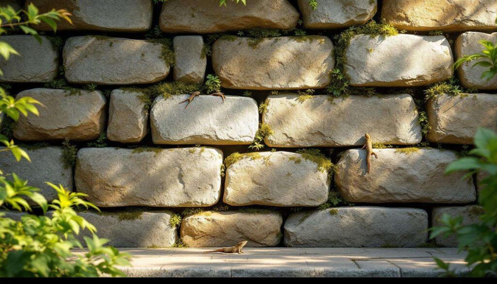 Natursteinmauer im Garten: Warum sie im Februar zum Paradies für Eidechsen wird
