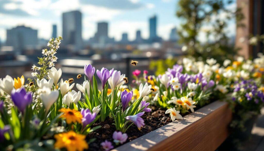 Bienenweide im Balkonkasten: Welche Frühblüher schon ab Februar Nektar liefern