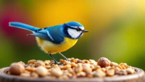 Blaumeisen füttern: Auf diese Nüsse fliegen die Luftakrobaten besonders