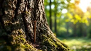 Kann ein einzelner Kupfernagel wirklich einen ganzen Baum töten?