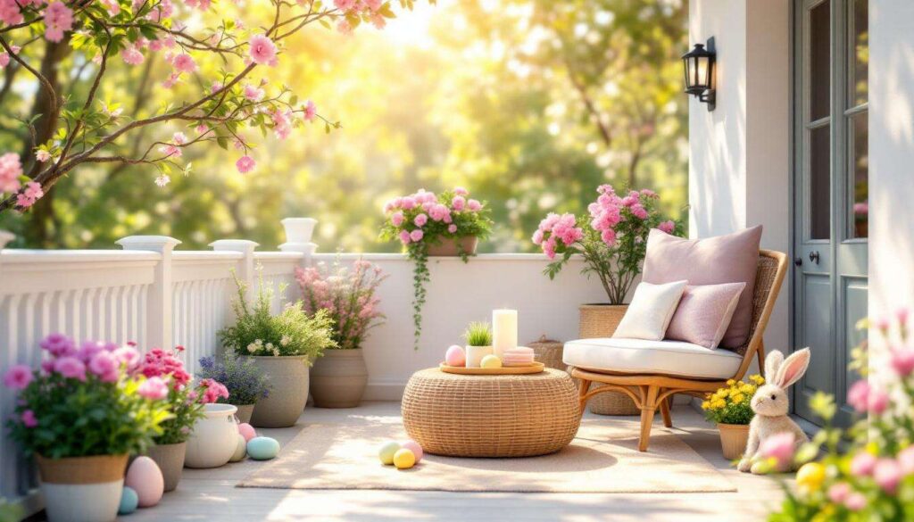 Balkon zu Ostern dekorieren – 5 einfache und schöne Ideen